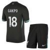 Conjunto (Camiseta+Pantalón Corto) Liverpool Gakpo 18 Segunda Equipación 2024-25 - Niño